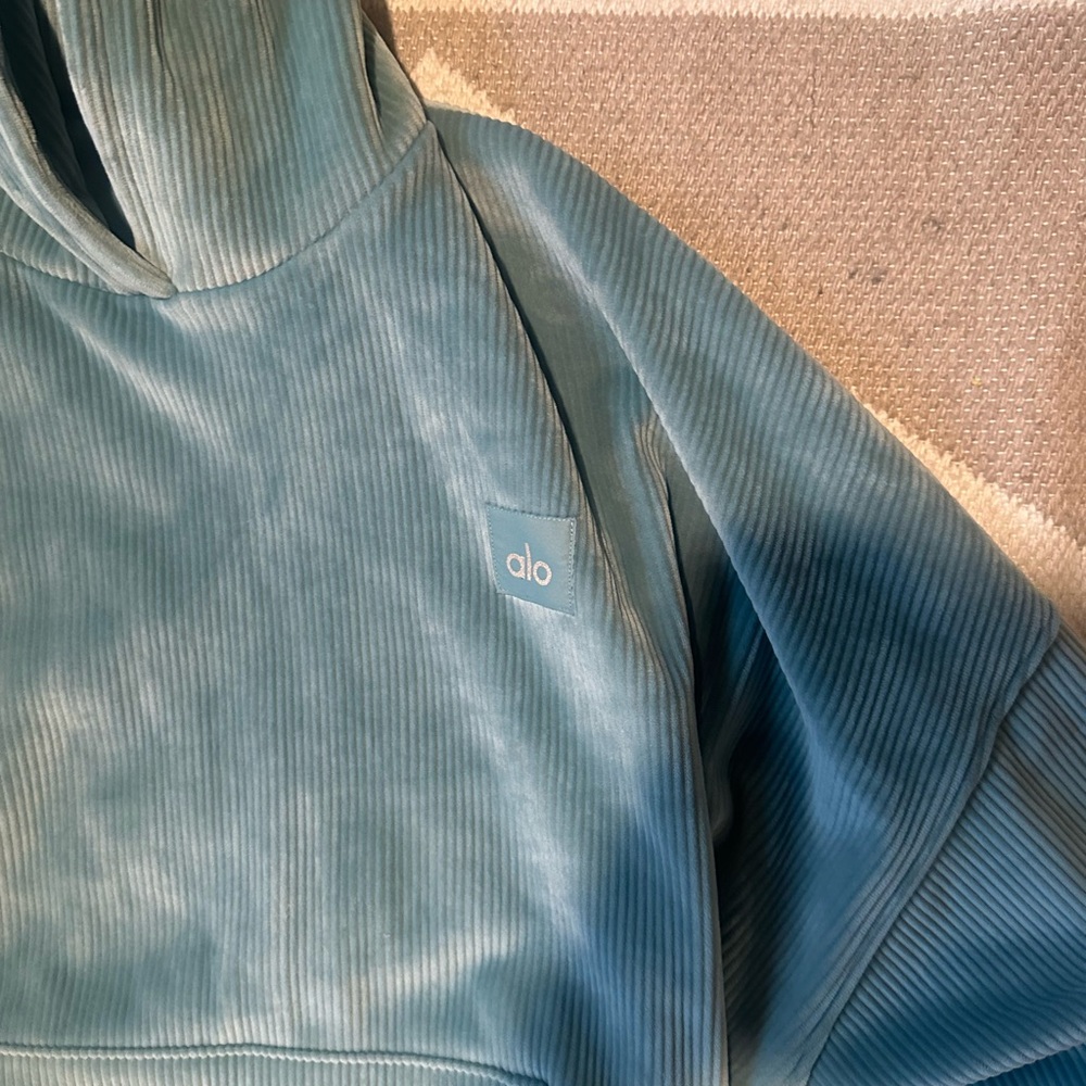 Alo Ribbed Hoodie